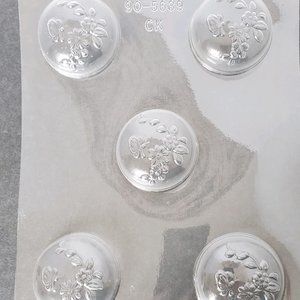 Flower Circle Chocolate Molds